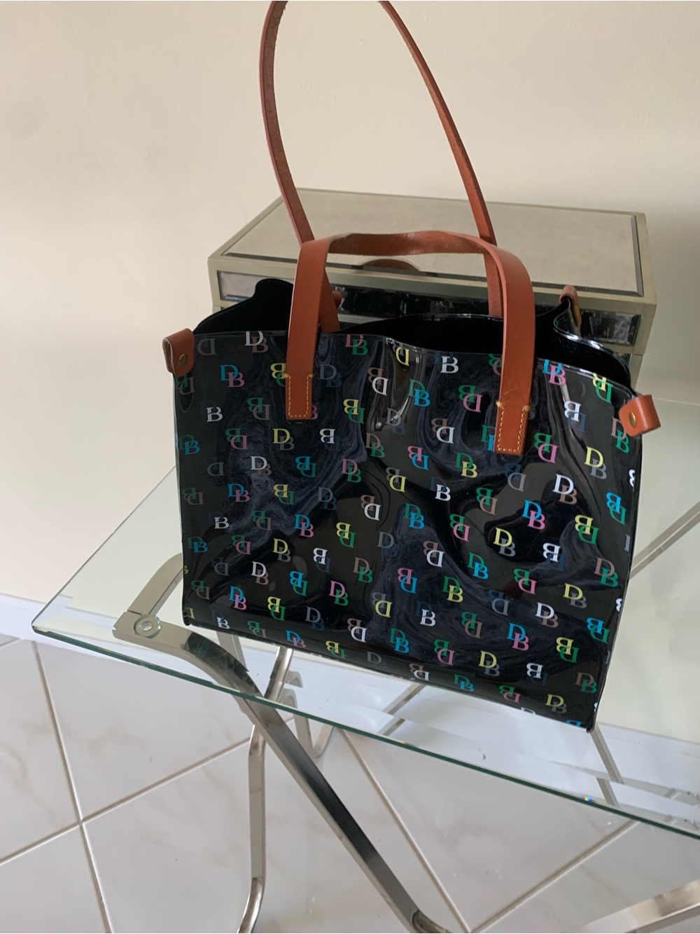 Dooney and Bourke Monogram  large Tote